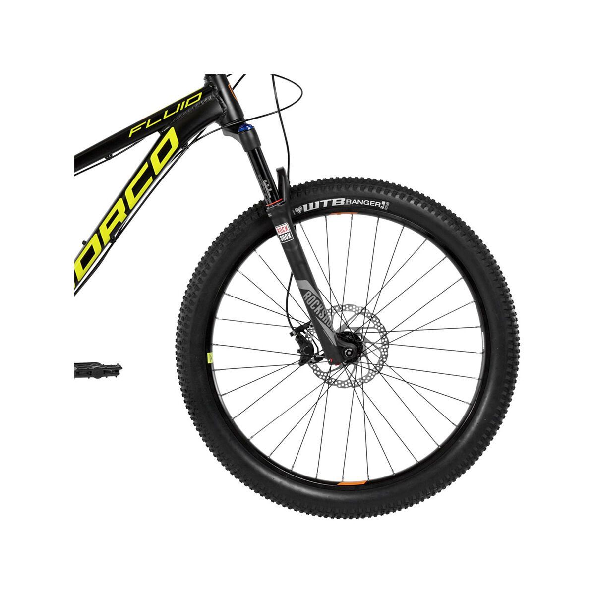 Norco Fluid HT+ 7.1, black/yellow/orange - Bild 2