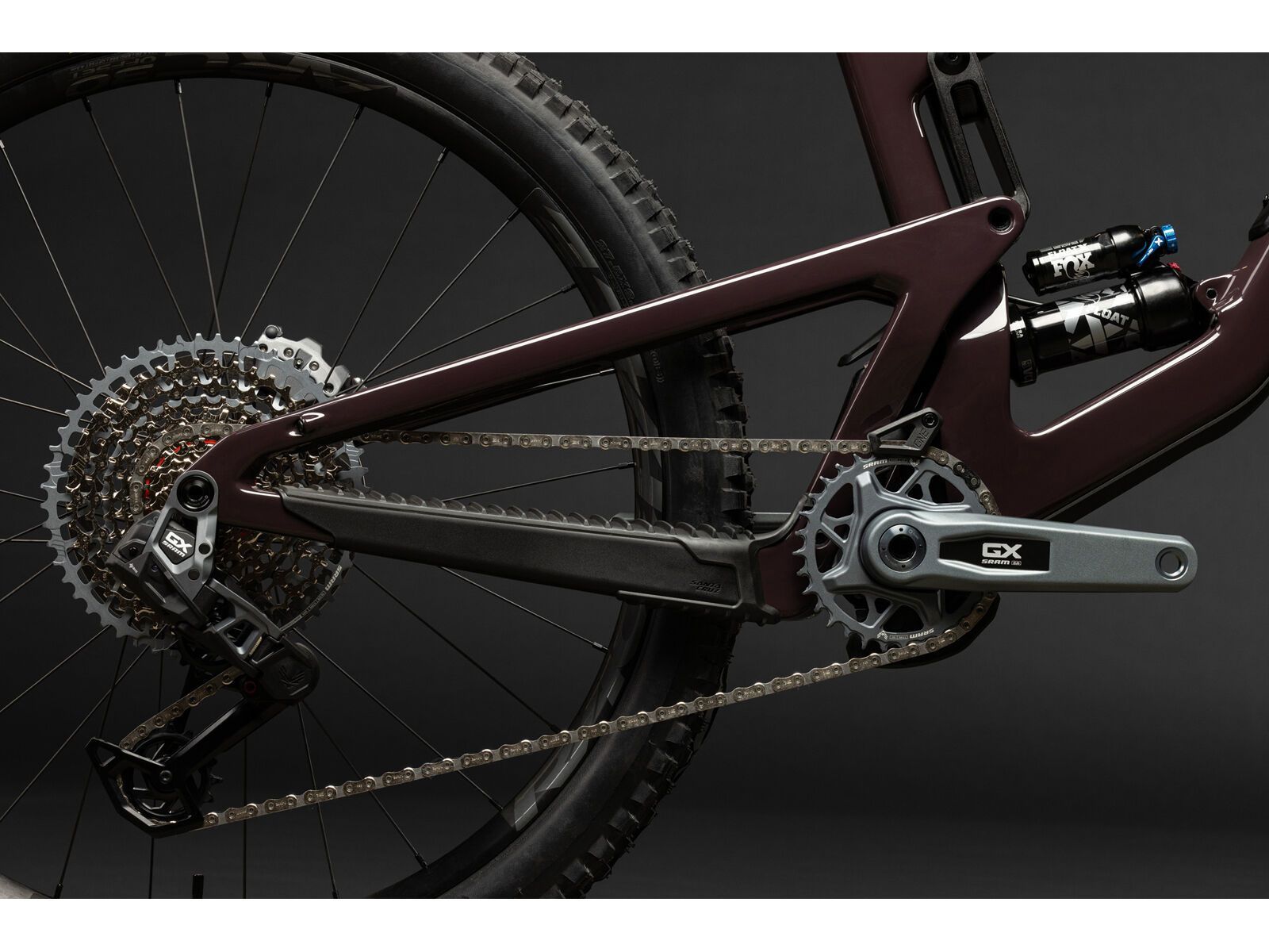 Santa Cruz Nomad C / GX AXS / MX, stormbringer purple - Bild 5