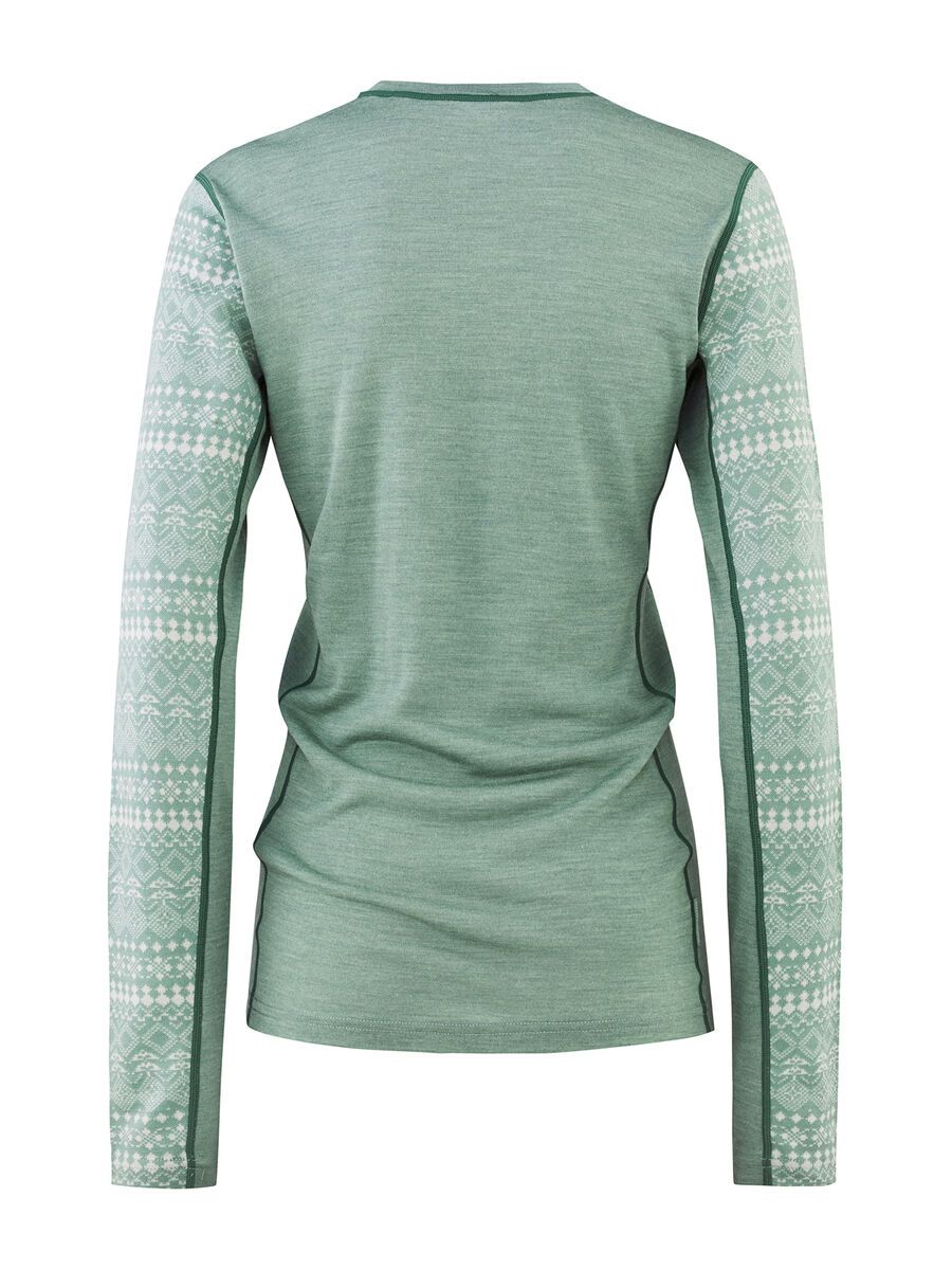 Kari Traa Maud Long Sleeve, sage - Bild 2