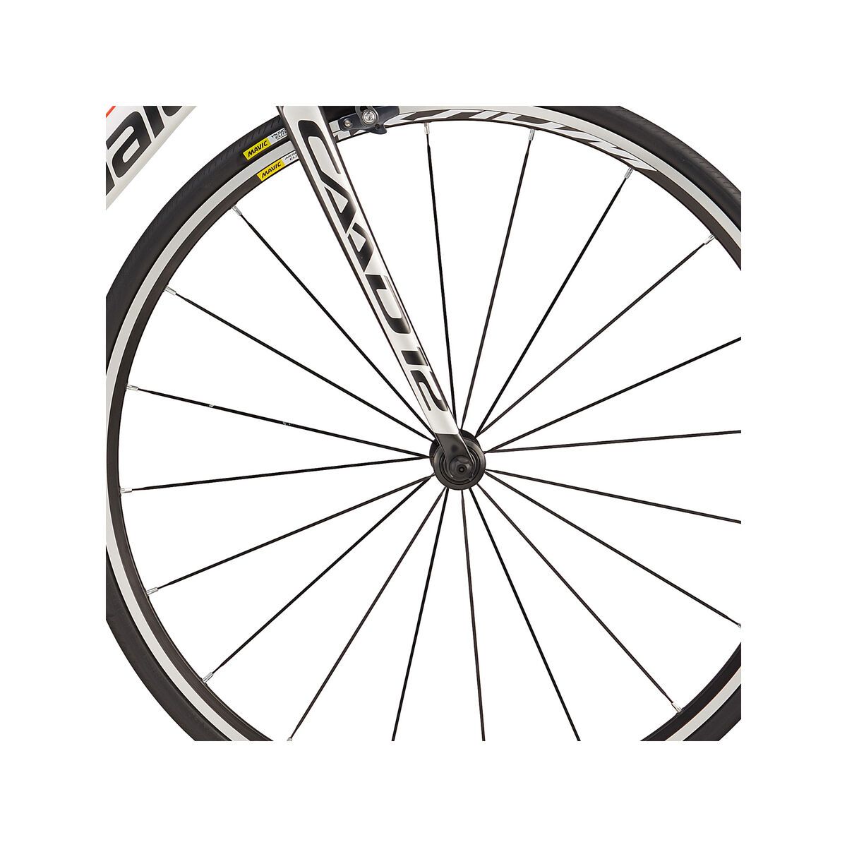 Cannondale CAAD12 Ultegra, cashmere w/ nearly black and acid red, satin - CAS - Bild 2