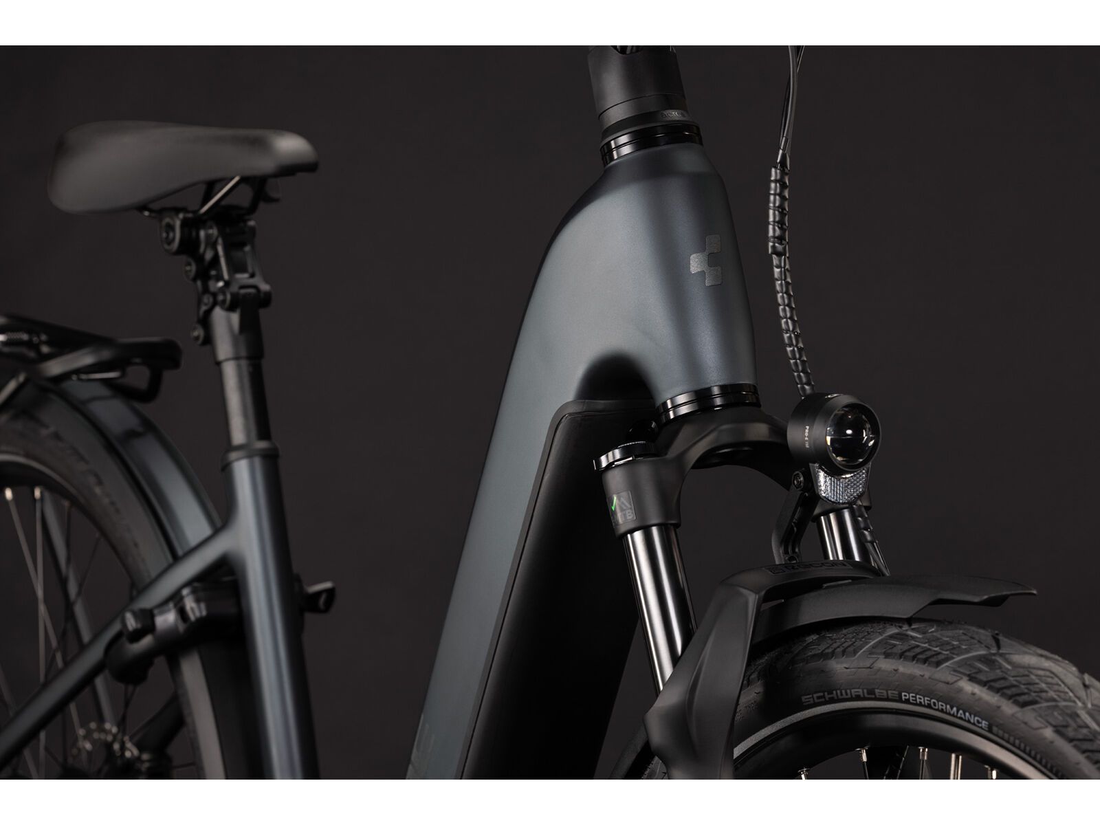 Cube Kathmandu Hybrid Deluxe EXC 800 Easy Entry, stealthgrey´n´grey - Bild 7