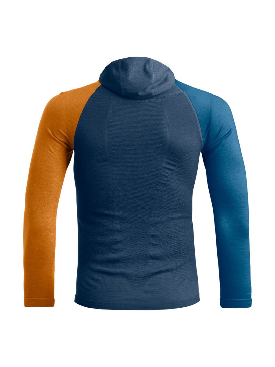 Ortovox 120 Merino Comp Light Hoody M, petrol blue - Bild 2