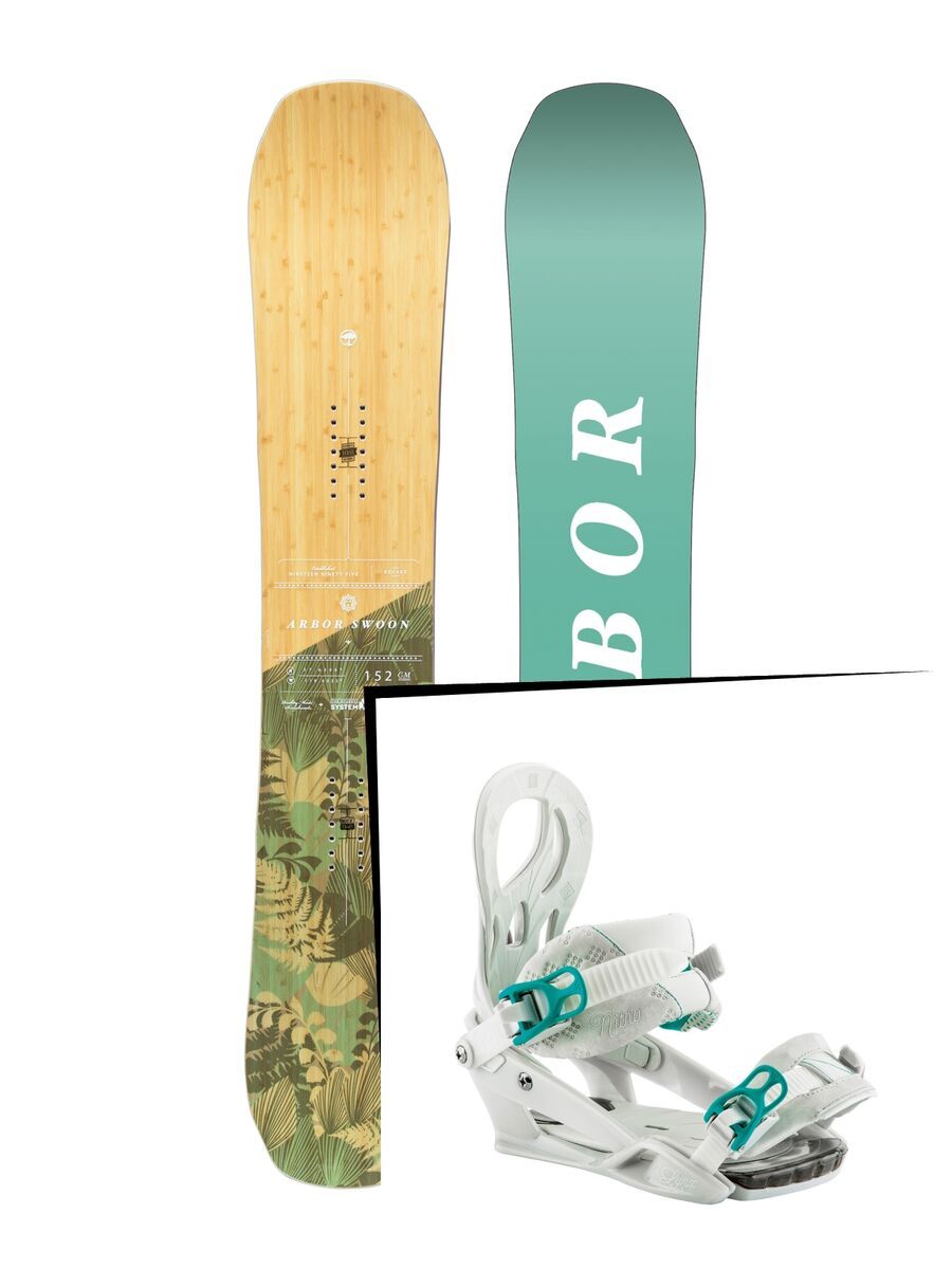 Set: Arbor Swoon Rocker 2017 + Nitro Lynx (1691315S) - Bild 1