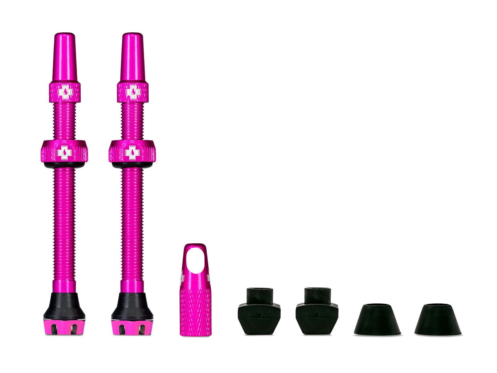 Muc-Off Tubeless Valves V2 - 60 mm, pink - Bild 1