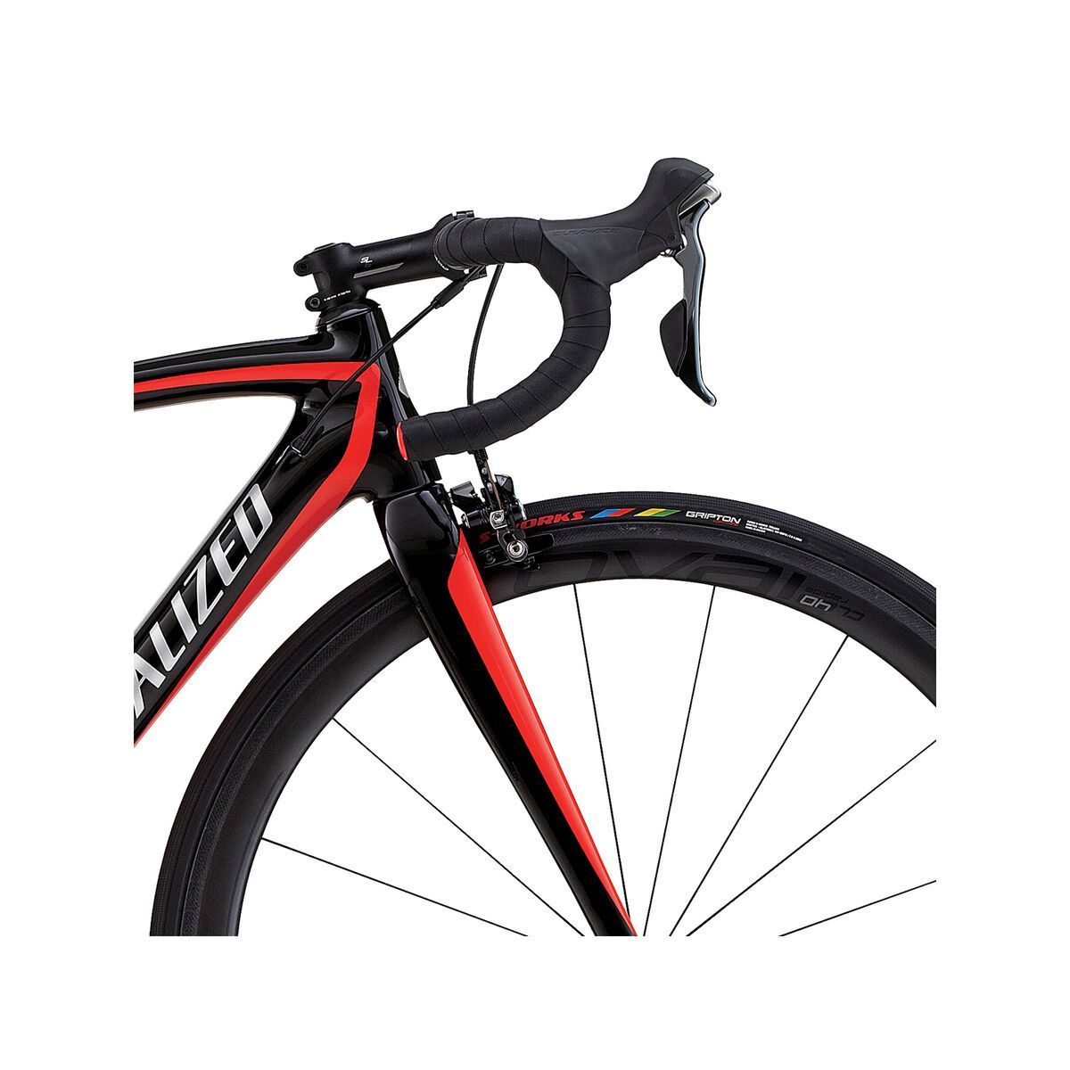 Specialized Amira SL4 Pro Race, gloss tarmac black/rocket red/silver - Bild 5
