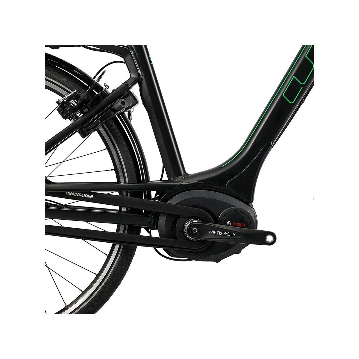 Cube Delhi Hybrid Pro 500 Easy Entry, glossy´n´flashgreen - Bild 3