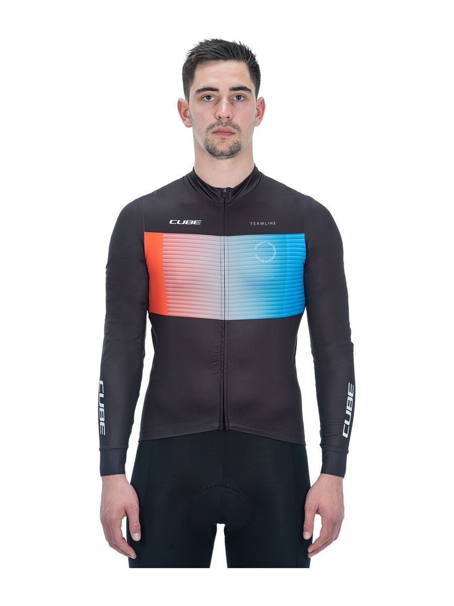 Cube Vertex Trikot langarm, black´n´blue´n´red - Bild 2