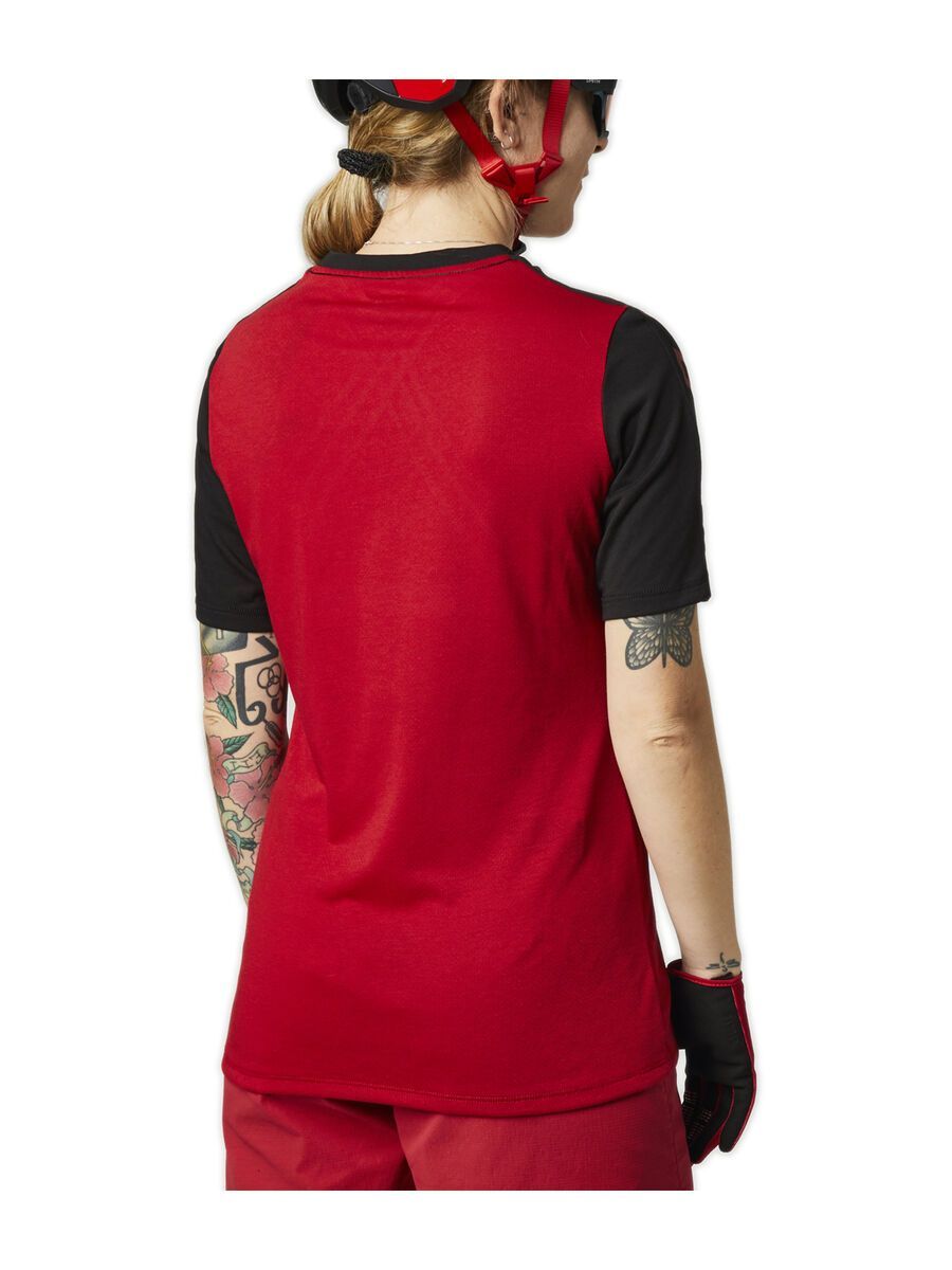 Fox Womens Ranger Drirelease SS Jersey, chili - Bild 4
