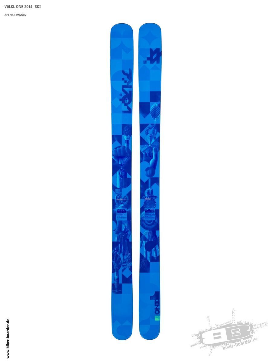 Völkl Set: One 2014 + Marker Jester 16 - Bild 2