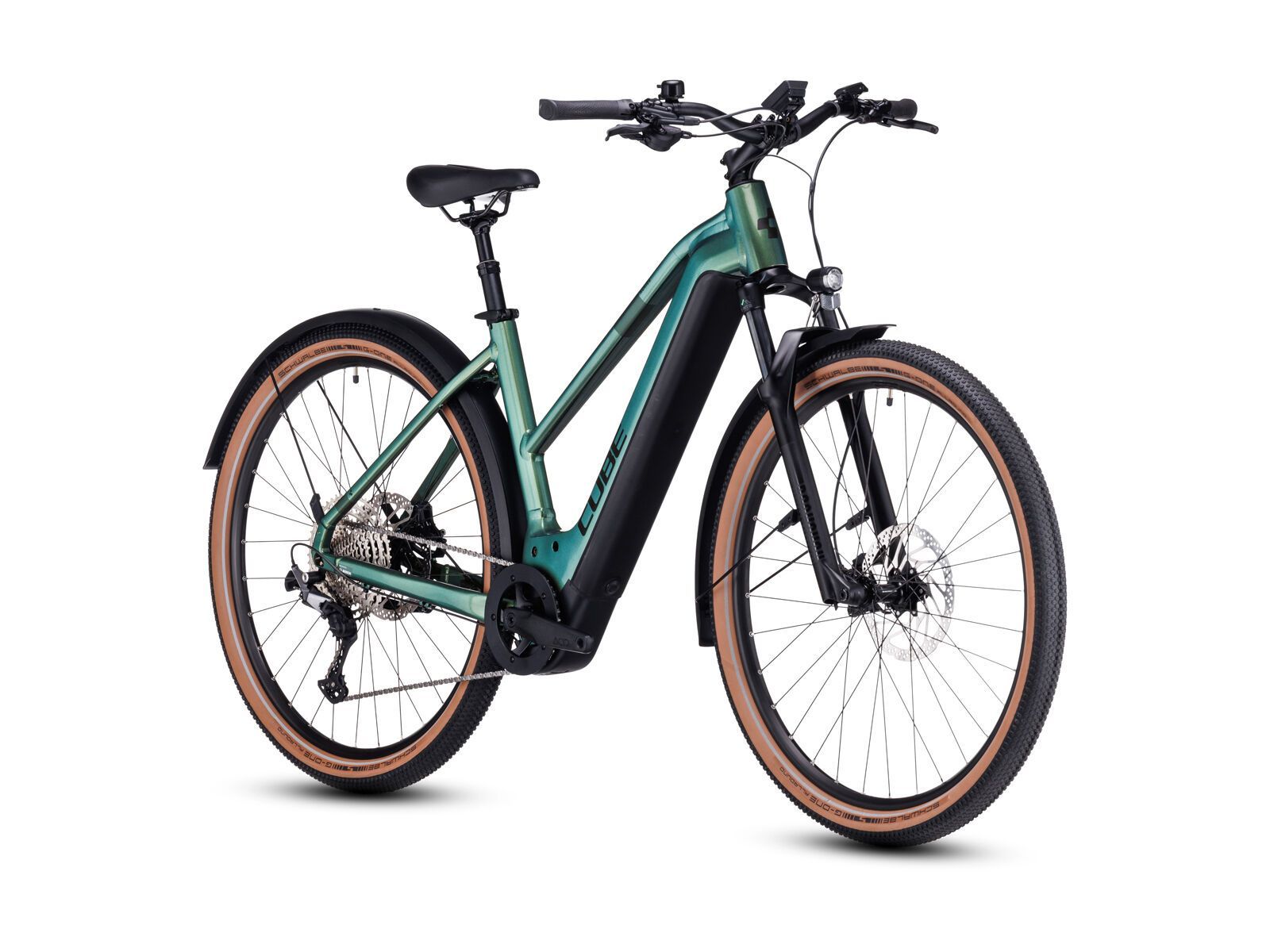Cube Nuride Hybrid SLX Allroad 750 Trapeze, verde´n´black - Bild 2