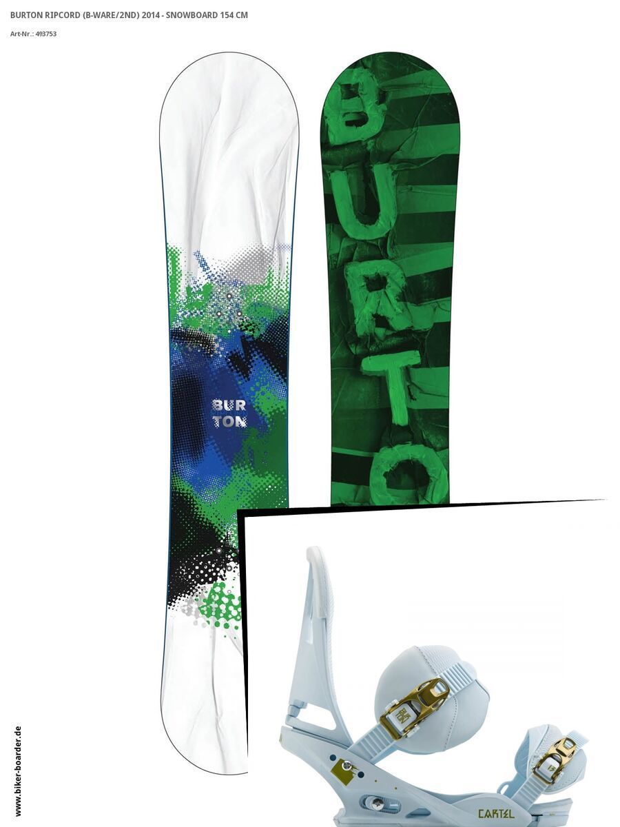 Set: Burton Ripcord  +  Cartel (493843S) - Bild 1