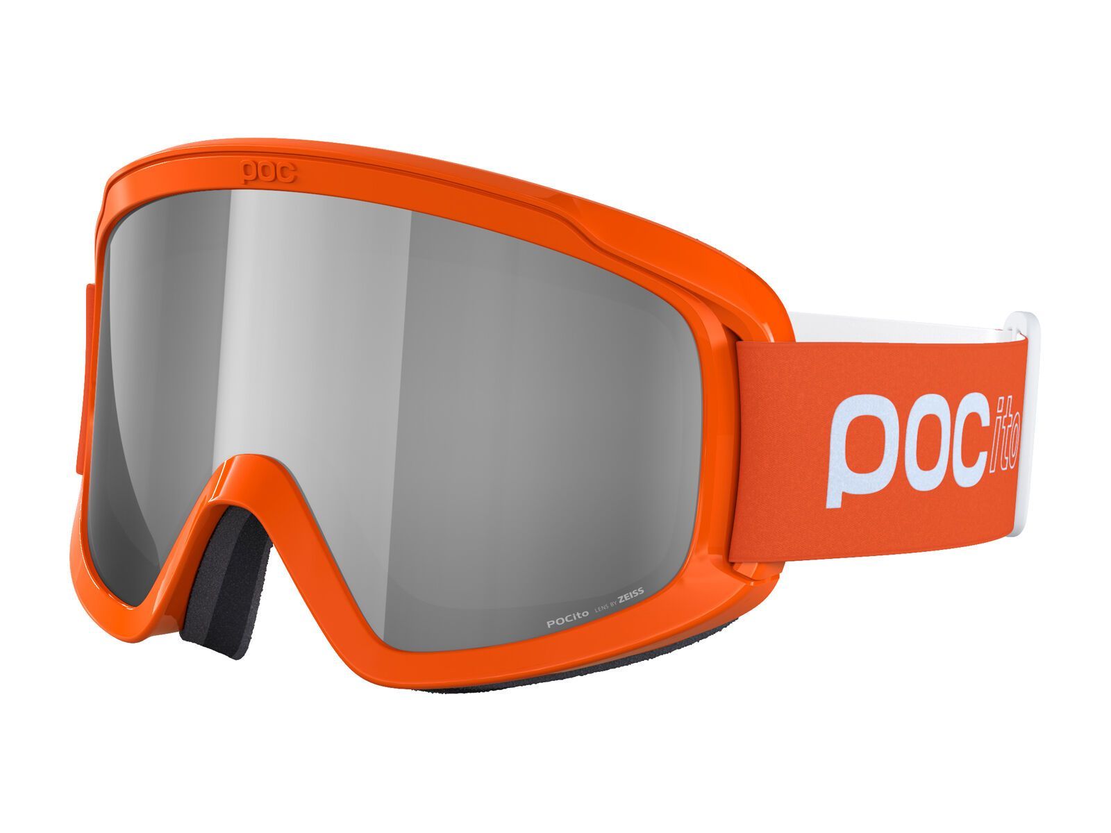 POC POCito Opsin Clarity Spektris Silver fluorescent orange PC400658465ONE1