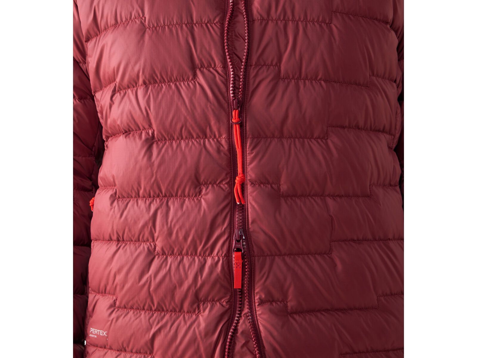 Haglöfs ROC Flash Down Hood Men, carmine red/tech red - Bild 7