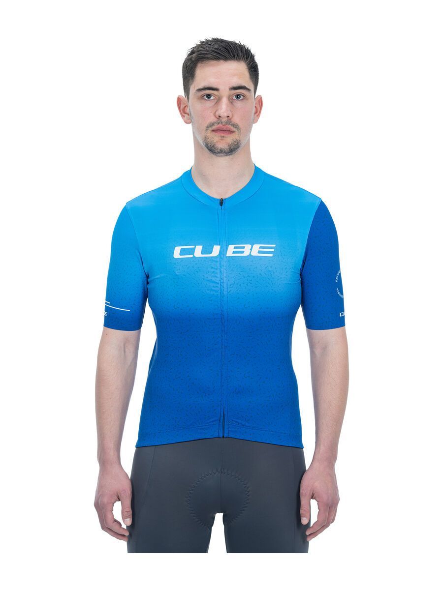 Cube Blackline Trikot Race kurzarm, blue - Bild 2