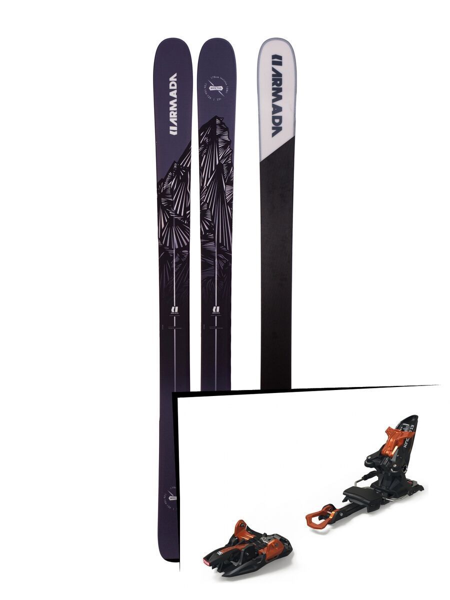 Set: Armada Invictus 108 Ti 2019 + Marker Kingpin 13 black/copper - Bild 1