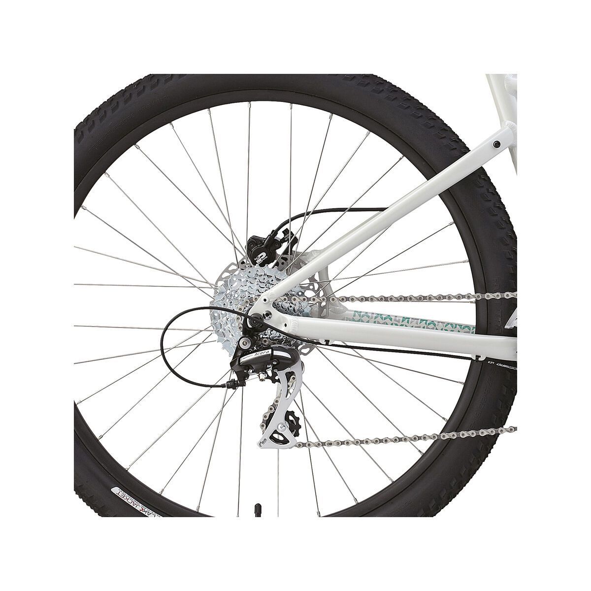 Specialized Jynx Sport 650b, Gloss Dirty White/Emerald/Shadow Silver - Bild 4