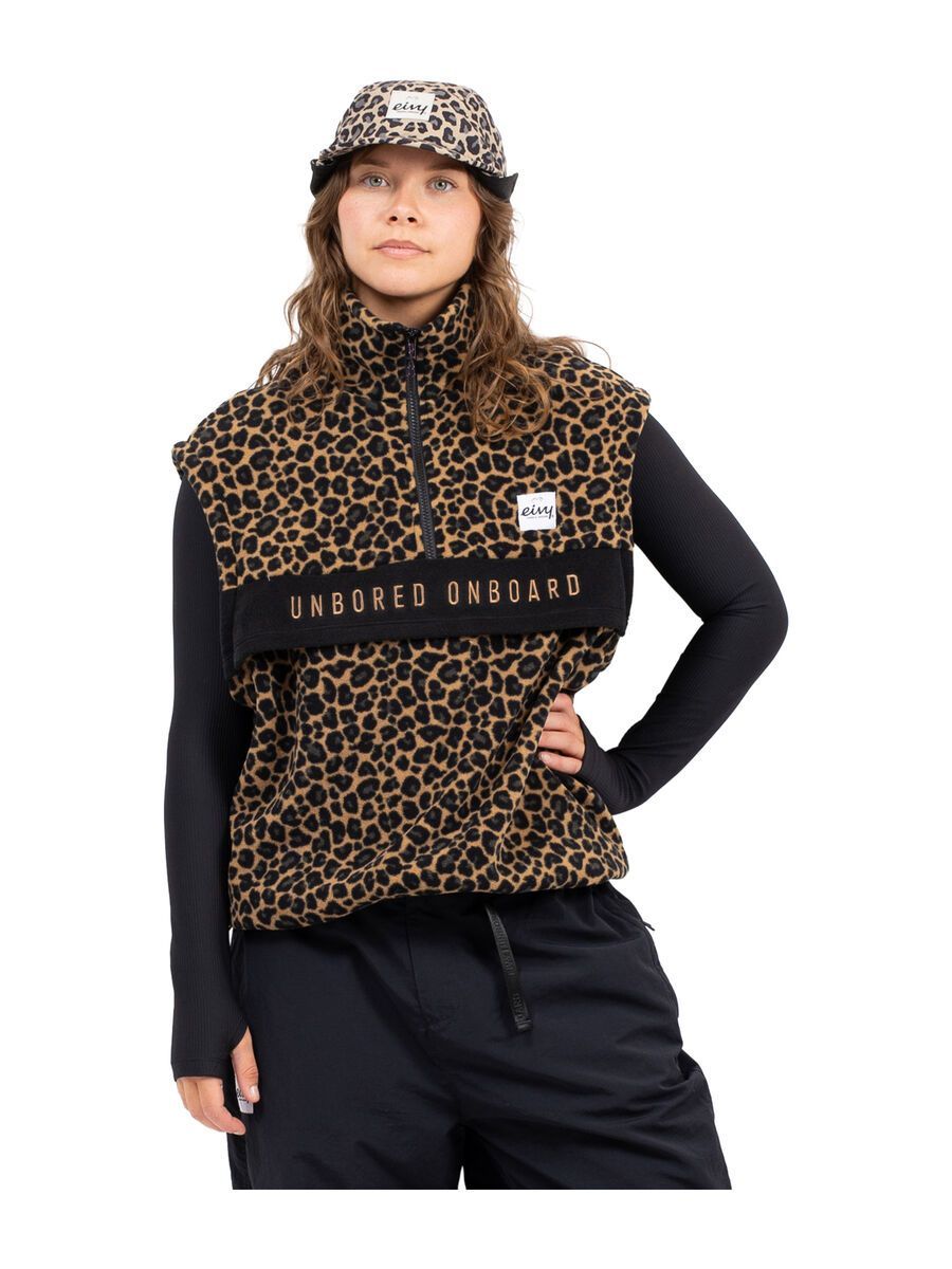 Eivy Ball Fleece Vest, leopard - Bild 3