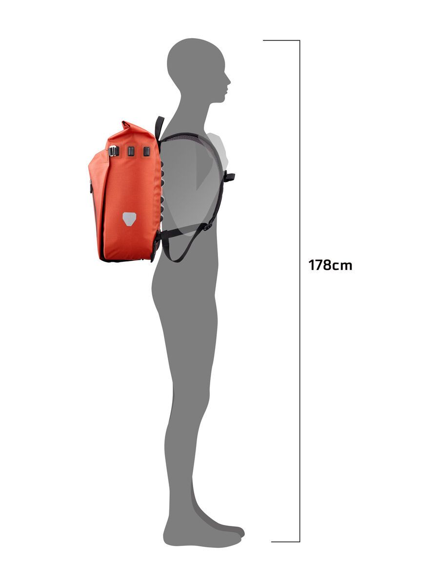 ORTLIEB Vario QL3.1 20 L, rooibos - Bild 13