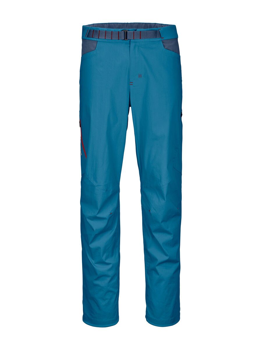 Ortovox Shield Canvas Light Colodri Pants M, blue sea - Bild 1
