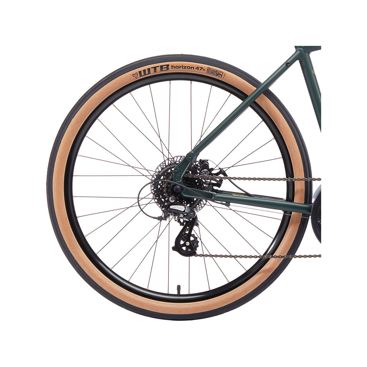 Kona Dew, matt forest grey w/ mustard decals - Bild 5