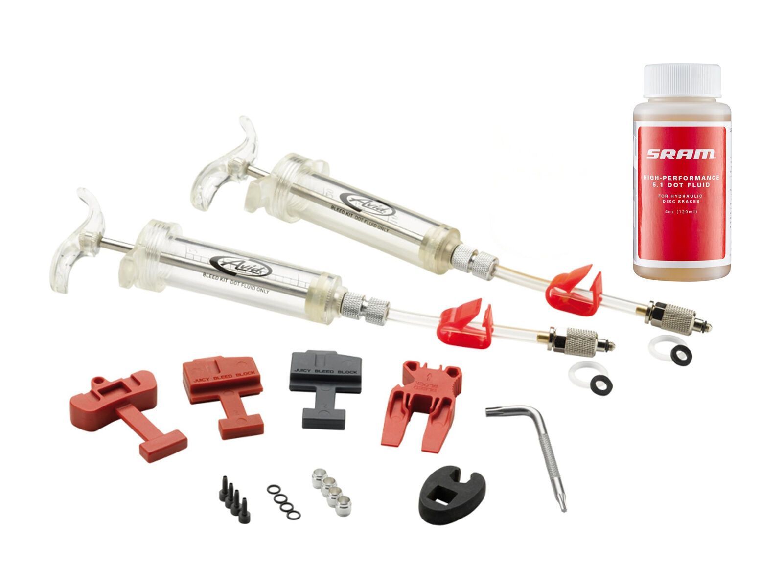 Avid Entlüftungskit Pro inkl. DOT 5.1 Bremsflüssigkeit - Bild 1