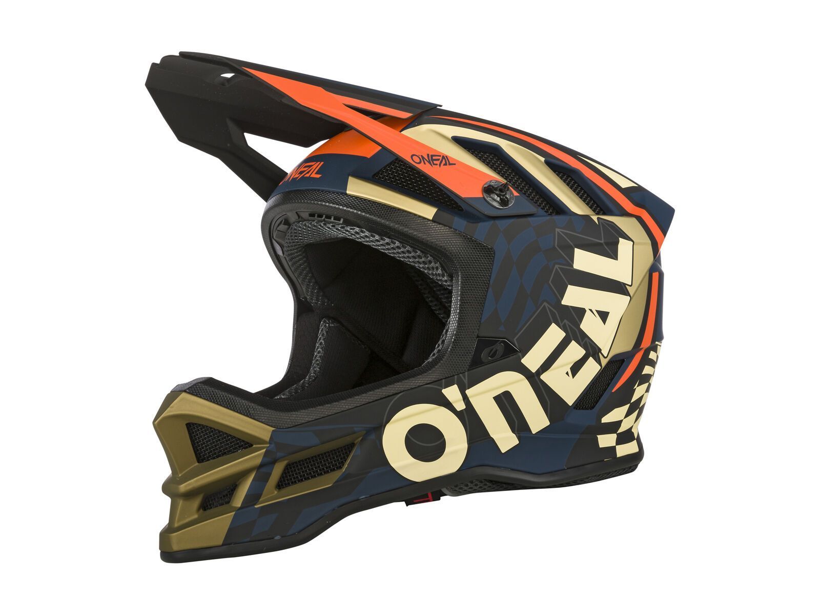 ONeal Blade Polyacrylite Helmet Zyphr, blue/orange - Bild 1