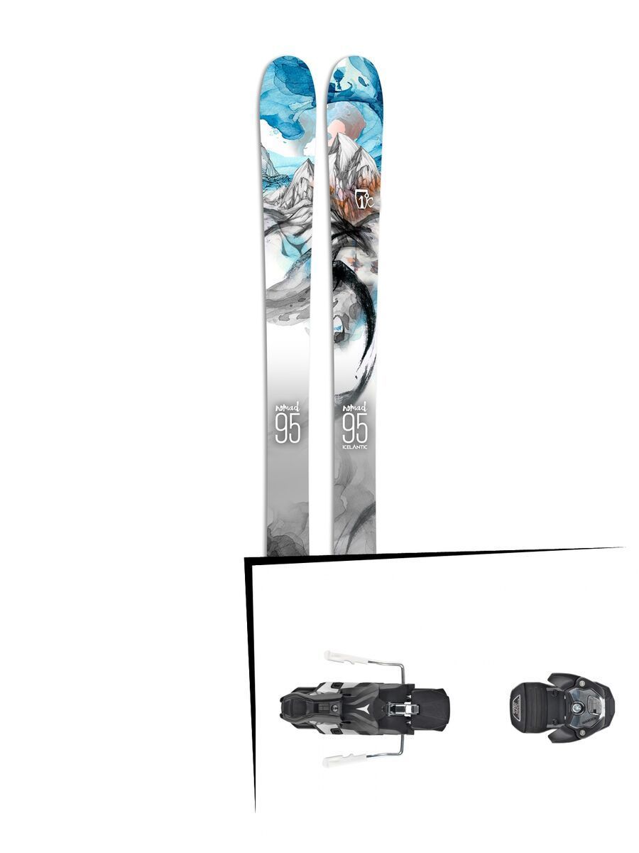 Set: Icelantic Nomad 2017 + Atomic Warden MNC 13 (2193914) - Bild 1