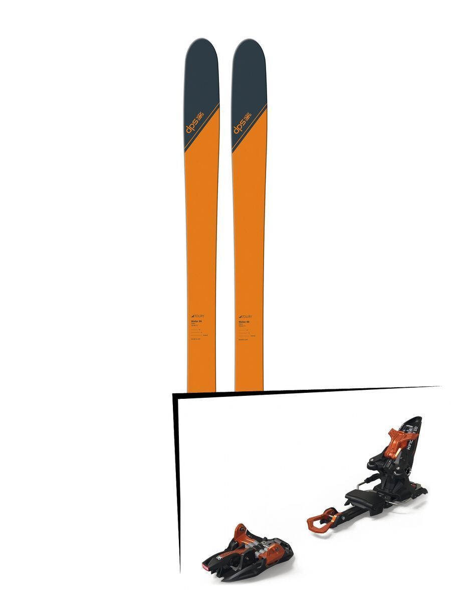 Set: DPS Skis Wailer 99 Tour1 2018 + Marker Kingpin 10 black/copper - Bild 1