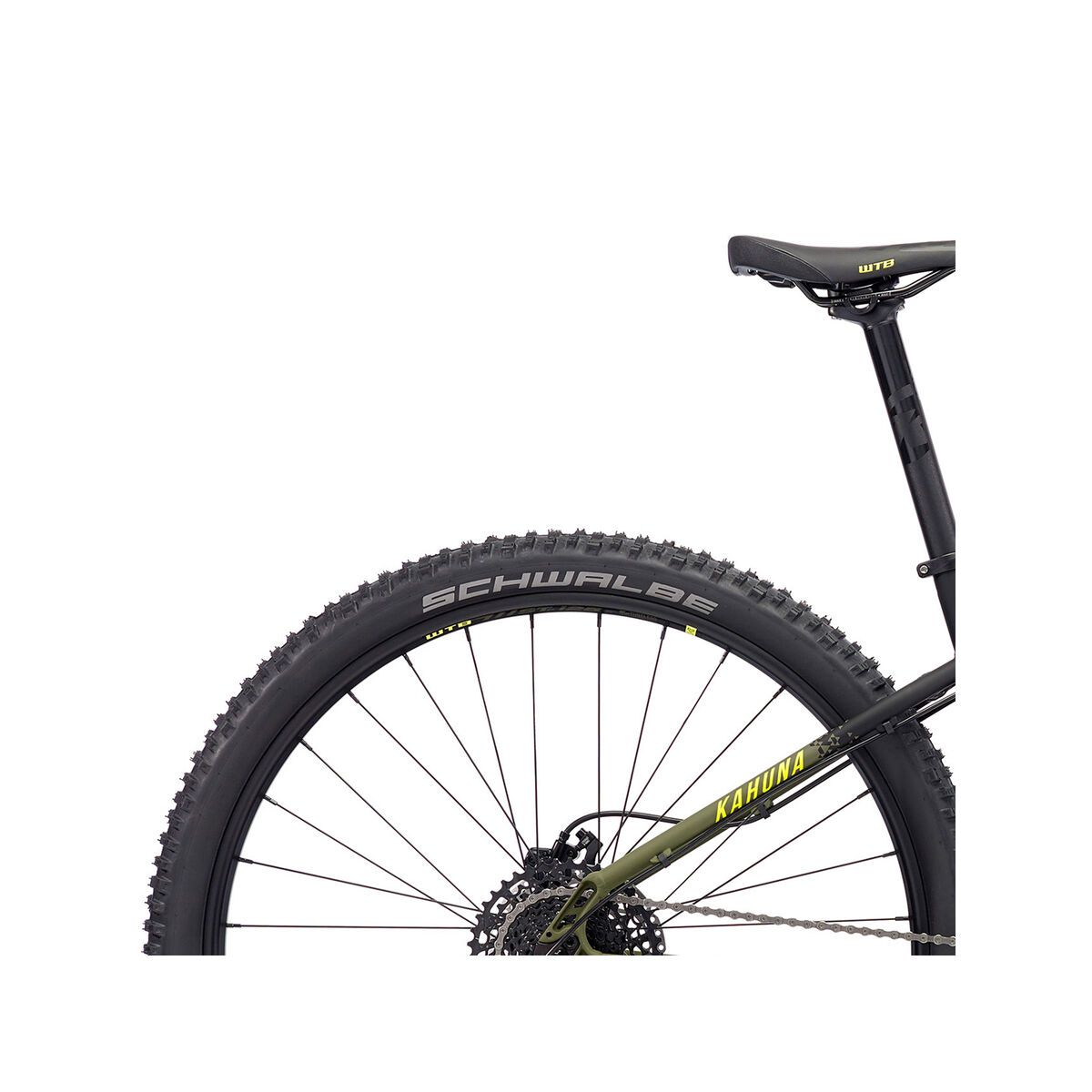 Kona Kahuna, matt black & olive w/ olive & yellow decals - Bild 6