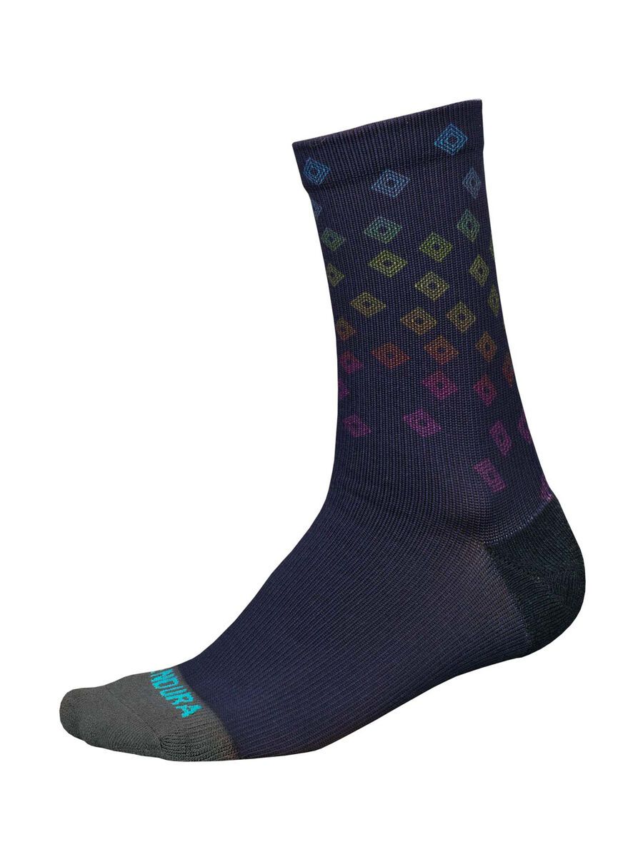 Endura PT Sock LTD Scatter, marineblau - Bild 1