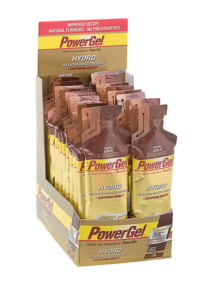 PowerBar PowerGel Hydro - Cola (mit Koffein) (Box) - Bild 1