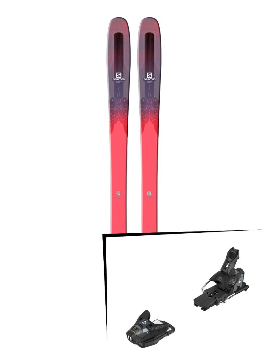 Set: Salomon QST Myriad 85 2018 + Salomon STH2 WTR 13 black/dark grey - Bild 1