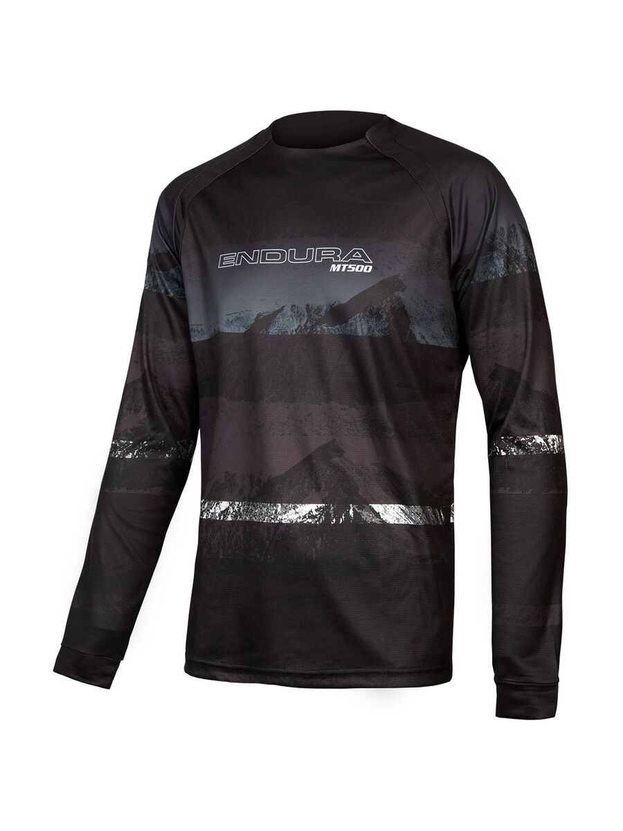Endura MT500 Scenic T-Shirt LTD (Langarm), schwarz - Bild 1