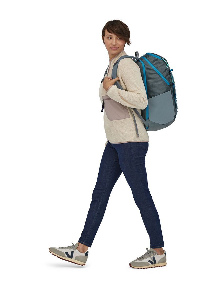 Patagonia Black Hole Pack 32L, plume grey w/anacapa blue - Bild 4