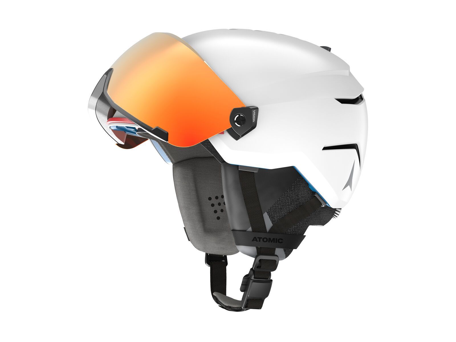 Atomic Savor AMID Visor, Red HD / white - Bild 2