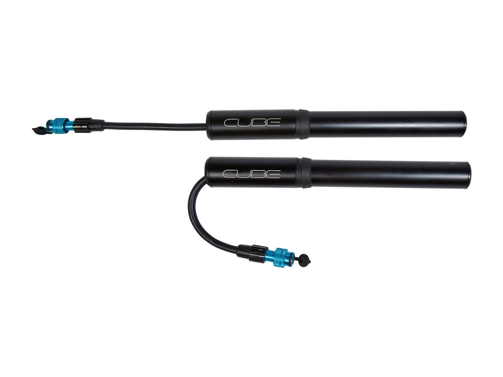 Cube CNC Mini Luftpumpe, black´n´blue - Bild 1