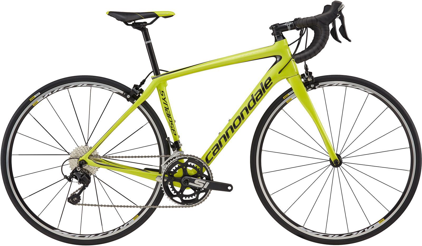Cannondale Synapse Carbon Women's 105, neon spring w/ jet black, gloss - NSP - Bild 1