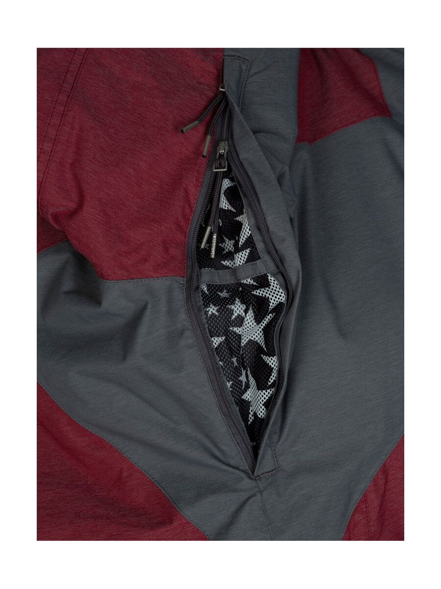 Zimtstern Snowy Mash Snow Jacket, wine - Bild 3