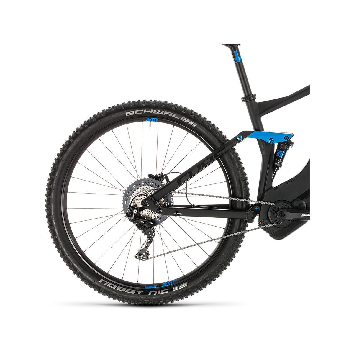 Cube Stereo Hybrid 120 Race 500 27.5, black´n´blue - Bild 4