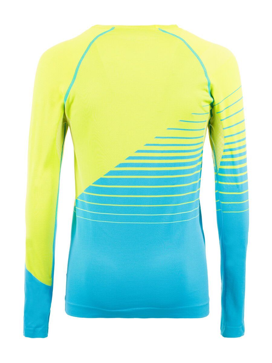 La Sportiva Artic Long Sleeve M, apple green/tropic blue - Bild 2