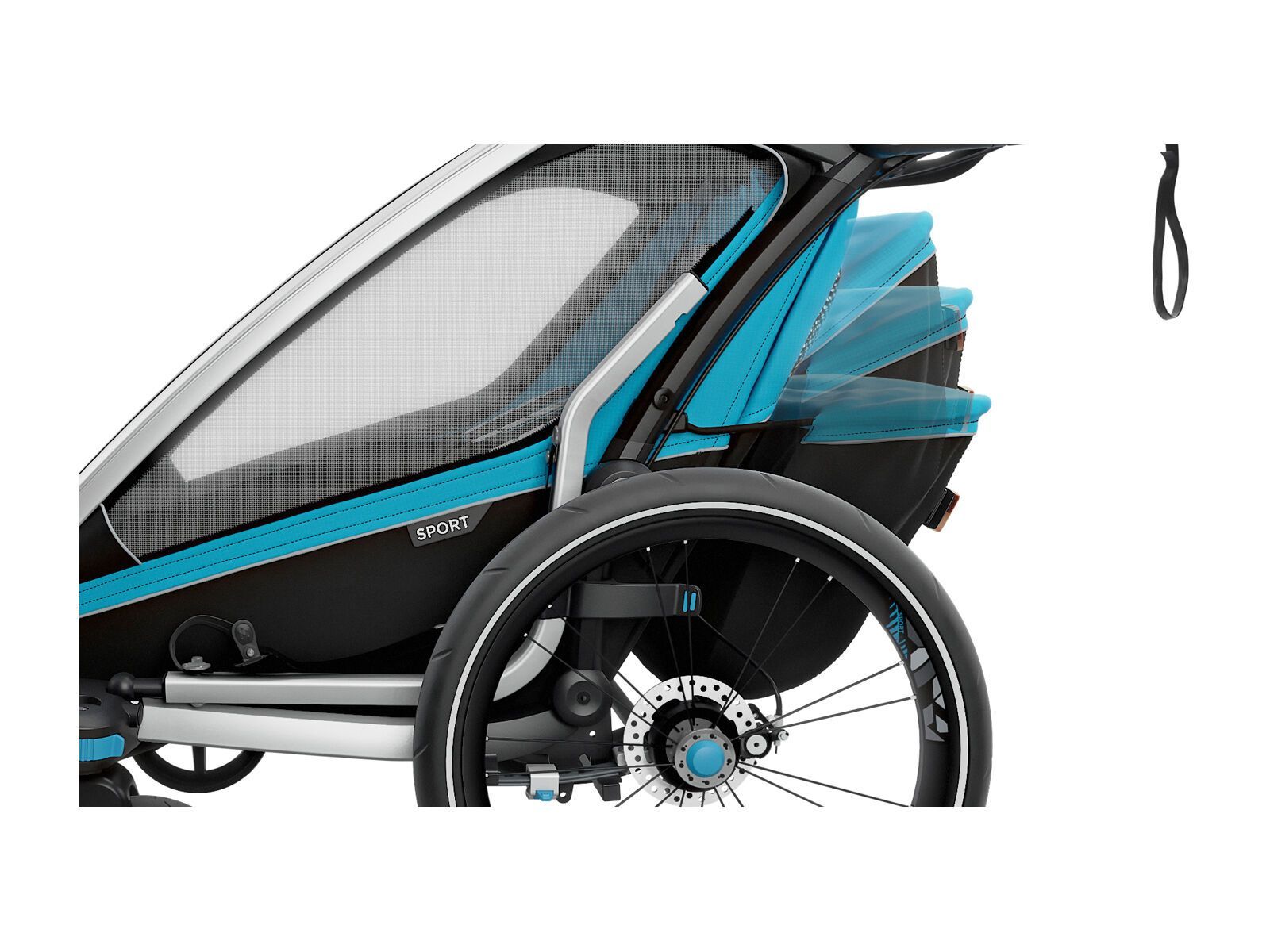 Thule Chariot Sport 2, blue - Bild 8