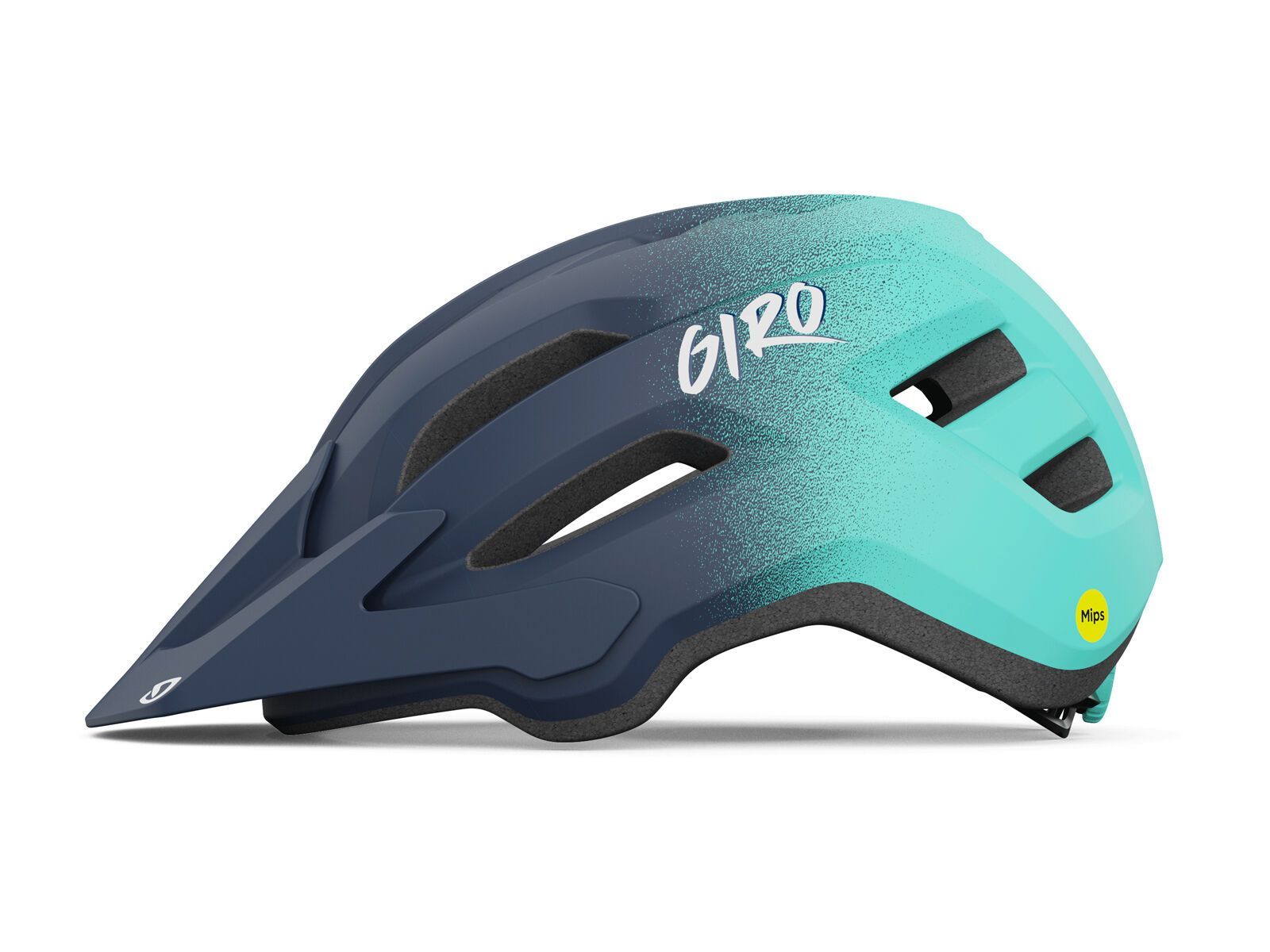 Giro Fixture II Y MIPS, matte midn blue/screaming teal - Bild 2