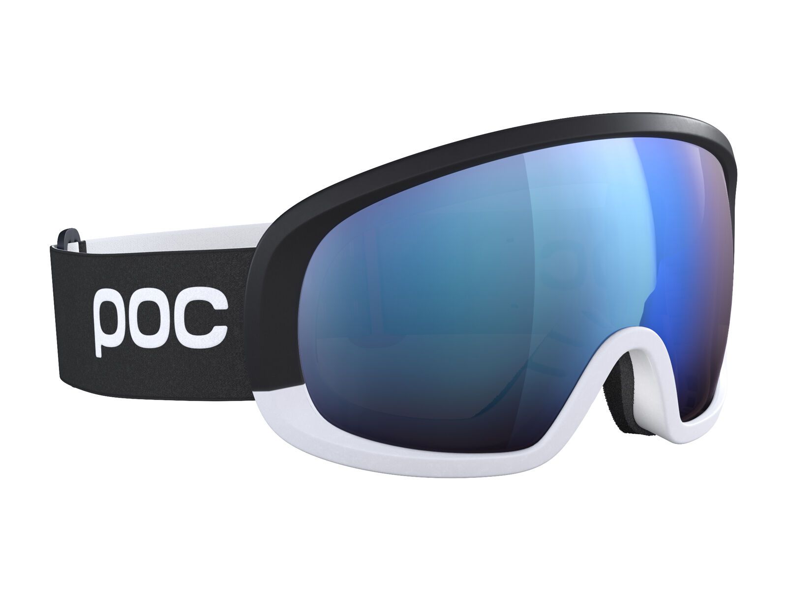 POC Fovea Mid Race Clarity Hi. Int. Partly Sunny Blue, urani. black/hydrog. white - Bild 3