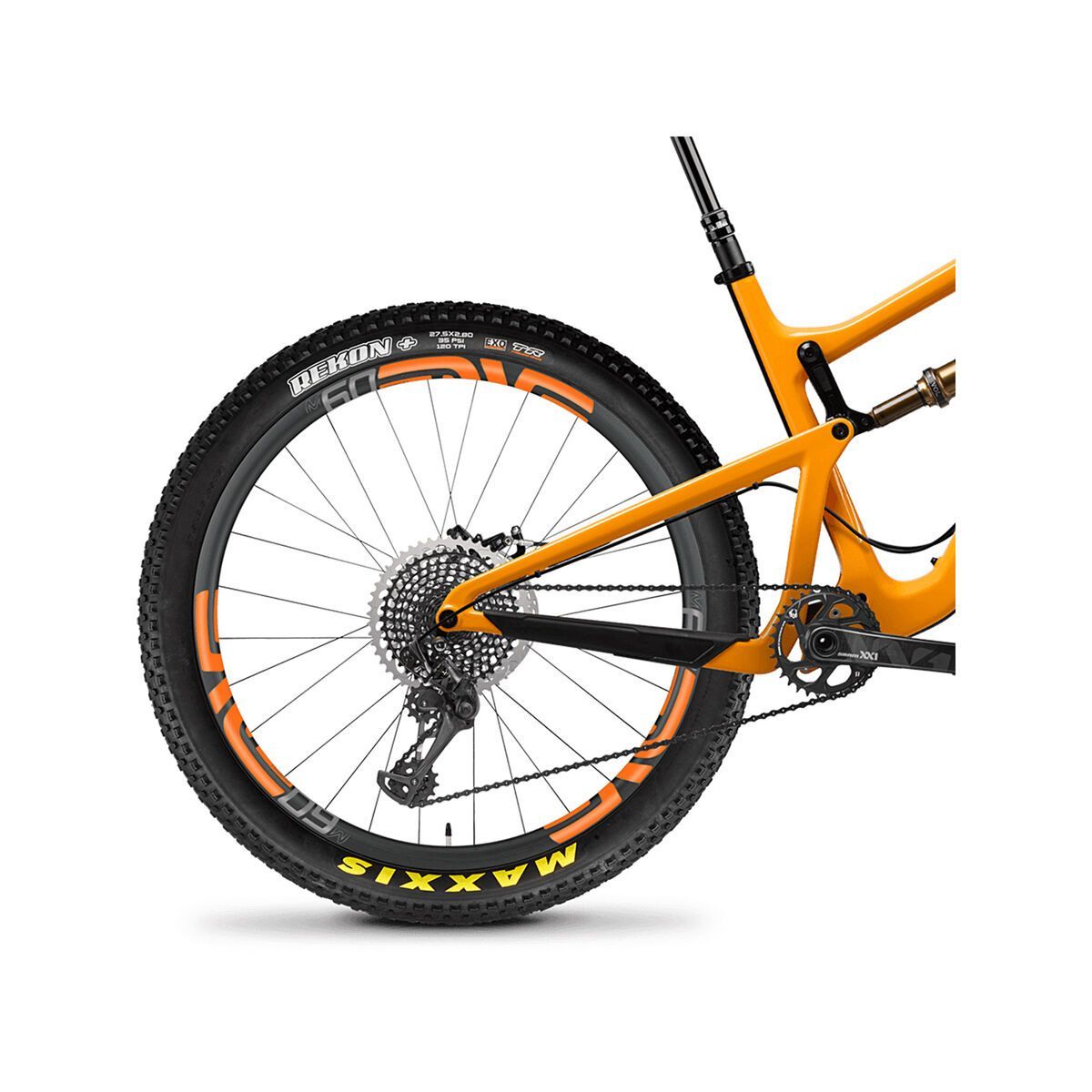 Santa Cruz Hightower CC XX1 ENVE 27.5 Plus, gloss mango and orange - Bild 5