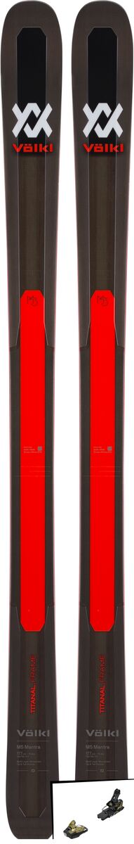 Set: Völkl M5 Mantra 2019 + Salomon STH2 WTR 16 gold/black - Bild 1