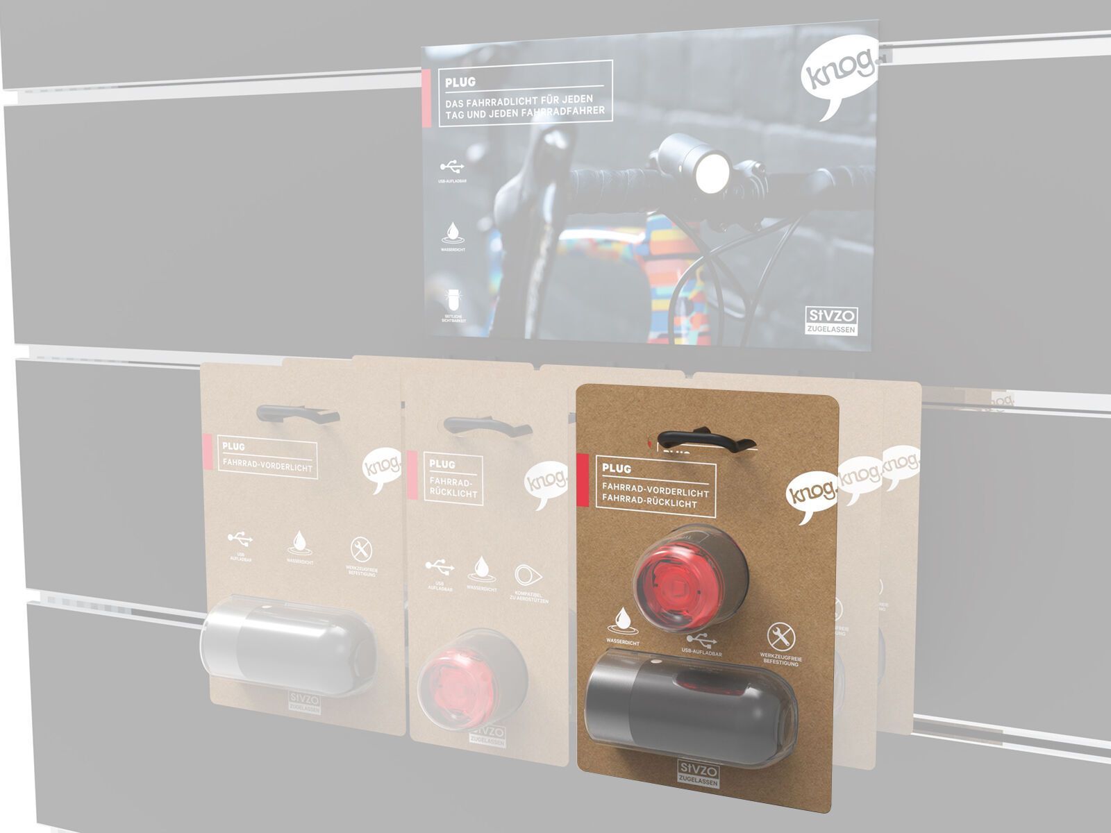 Knog Plug Twinpack, black - Bild 2