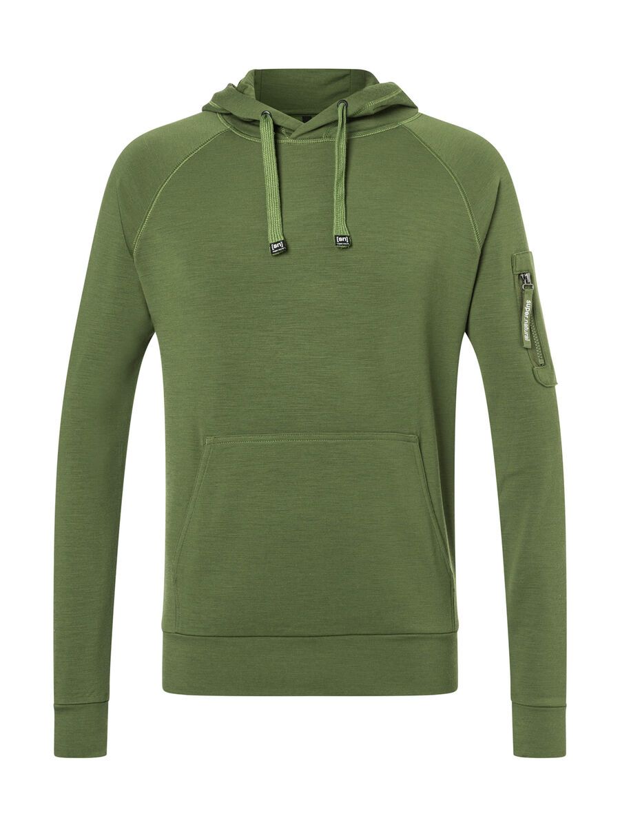 super.natural Favourite Pocket Hoodie Herren, chive - Bild 1