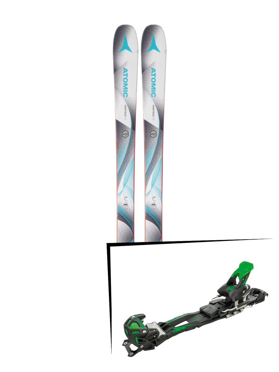 Set: Atomic Vantage 85 W 2018 + Tyrolia Adrenalin 16 solid black flash green - Bild 1