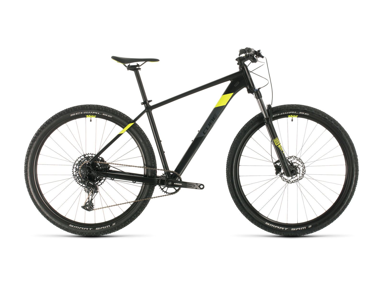 Cube Analog 29, black´n´flashyellow - Bild 1
