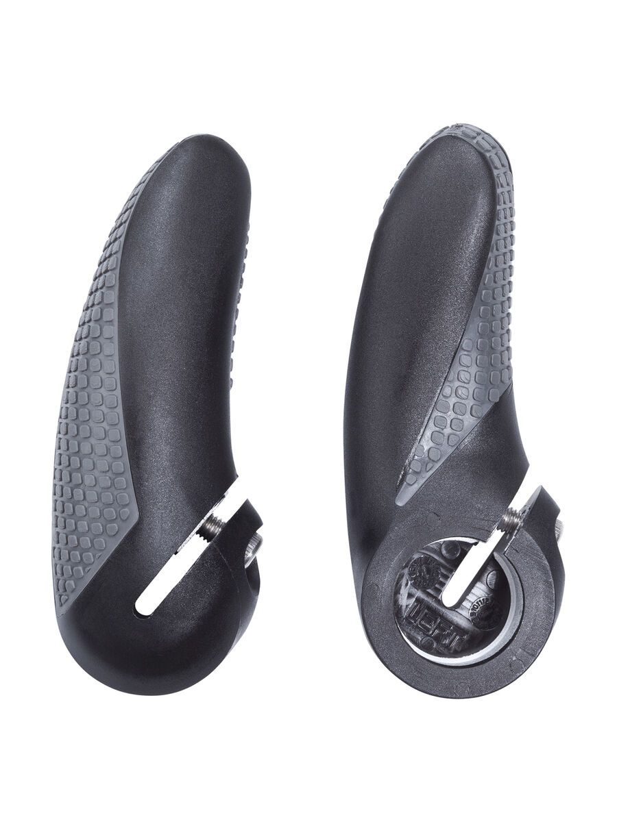 Cube Natural Fit Bar Ends medium, black´n´grey - Bild 2